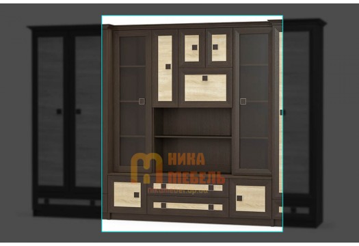 Модульная гостинная Тристан витрина (MEBELservice UKRAINE)
