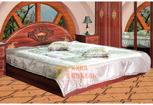 Спальня Роза Кровать 160 (MEBELservice UKRAINE)