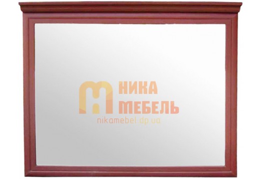 Зеркало навесное с карнизом - AGT профиль  (МАКСИ-МЕБЕЛЬ)