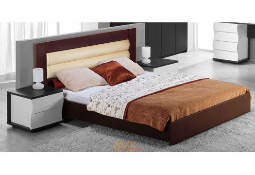 Модульная Спальня Наяда кровать &короб для белья (Мастер Форм)