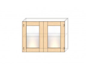 Модульная кухня София Класика верх 100 витрина (СОКМЕ)