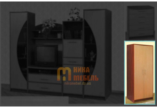 Модульная Гостиная Ольвия Шкаф 2Д (СОКМЕ)