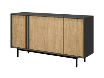 Комод ALSY REG 6 антрацит/дуб олійний 12734 фото
