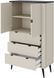 Шафа низька MARLY REG 6 кашемір/горіх 12805 фото 4