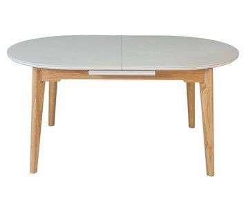 Стіл ALBERTO CERAMIC 160(200)*90 бежевий мат/дерево 12797 фото