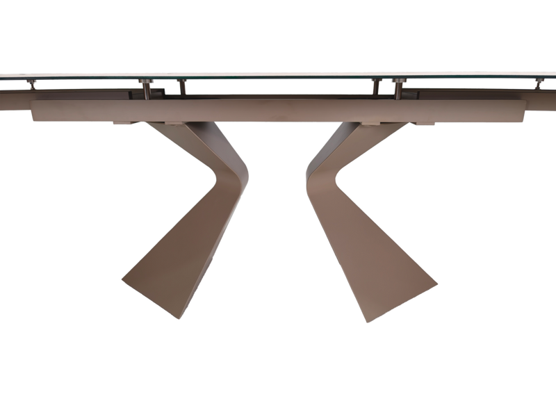 Стіл LAURA CERAMIC 160(240)*90 бежевий мат/бежевий 12971 фото