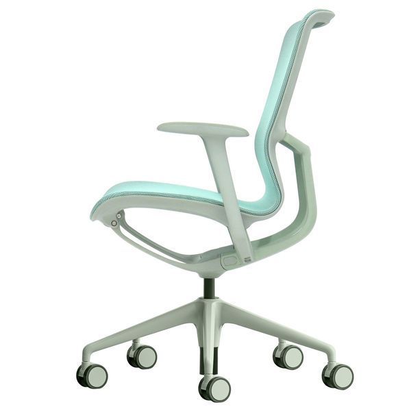 Крісло поворотне REGINA зелена сітка/зелений каркас 12426 фото