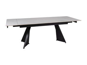 Стіл LACONI 160(220)*90 білий/чорний 12115 фото