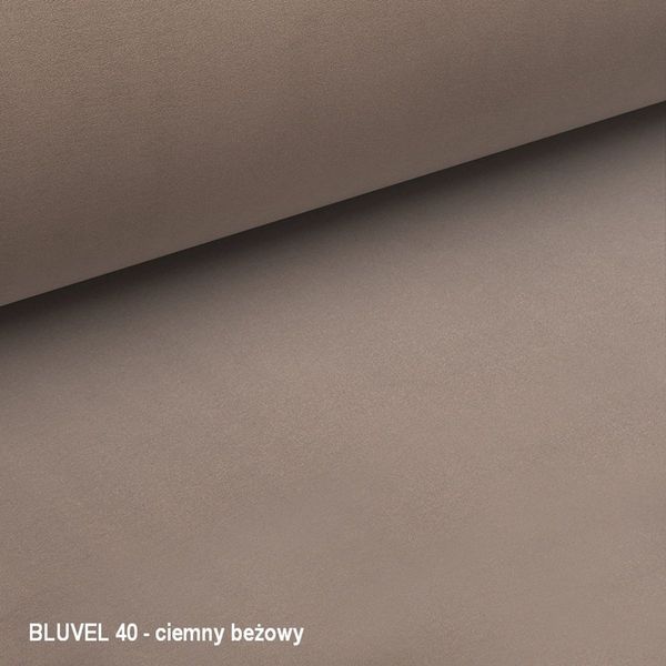 Стілець MANGO VELVET чорний каркас/темний беж BL.40 10755 фото