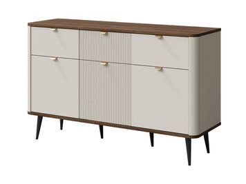 Комод MARLY REG 10 кашемір/горіх 12514 фото